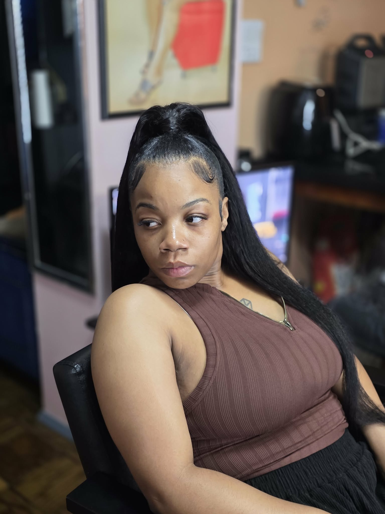 Ponytail Sew-In
